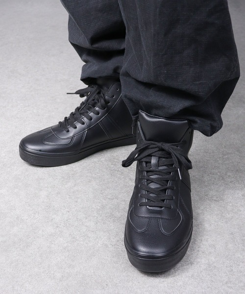 GERMAN TRAINER(ジャーマントレーナー)の「AAA+/クラシックハイカットスニーカー(2428)(スニーカー・メンズ・ホワイト/ブラック/ブラック系その他/ホワイト系その他・36/37/39/40/41/42/43/45/38/44)」の14枚目の写真