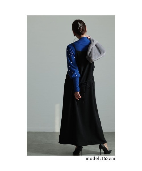 Sawa a la mode(サワアラモード)の「キャミソールワンピース(ワンピース・レディース・ブラック/ピンク・FREE)」の11枚目の写真