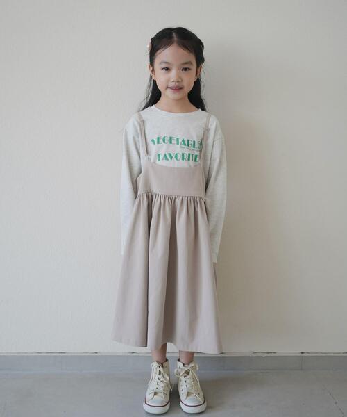 URBAN RESEARCH DOORS(アーバンリサーチドアーズ)の「キャミソールジャンパースカート(KIDS)(ワンピース・キッズ・ブラック/ベージュ・135/120/105)」の6枚目の写真