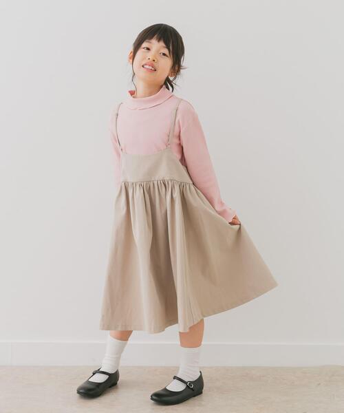 URBAN RESEARCH DOORS(アーバンリサーチドアーズ)の「キャミソールジャンパースカート(KIDS)(ワンピース・キッズ・ブラック/ベージュ・135/120/105)」の21枚目の写真