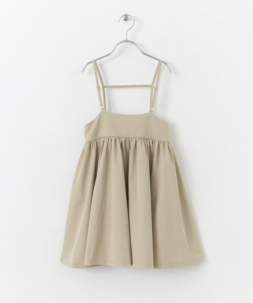 URBAN RESEARCH DOORS(アーバンリサーチドアーズ)の「キャミソールジャンパースカート(KIDS)(ワンピース・キッズ・ブラック/ベージュ・135/120/105)」の22枚目の写真