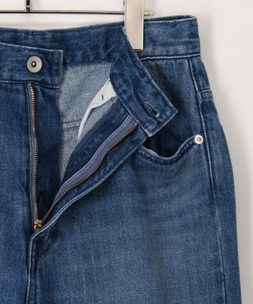 セール】【RM denim】スリットフレアハイウエストデニム（デニム