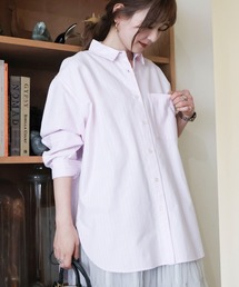 AMERICAN HOLIC（アメリカンホリック）の「UVカットリサイクルコットンオックスシャツ（シャツ/ブラウス・レディース）」