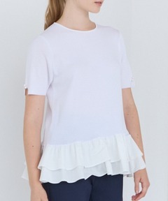 AKKO × DSC / フリルデザインカットソー（WEB限定）（Tシャツ