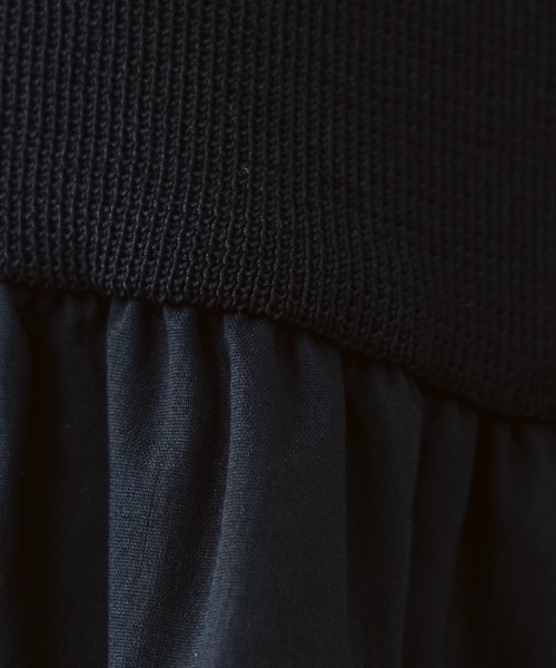 Sono(ソーノ)の「【SONO/ソーノ】〔ファンクショナル Knit〕プリマハイブリッドプルオーバー(ニット/セーター・レディース・ブラック/ホワイト×ブラック/ネイビー/ホワイト/ブラック×ブラック・F)」の16枚目の写真