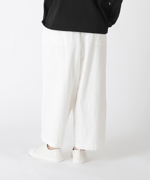 Plantation(プランテーション)の「BIZENシュリンクデニム / パンツ / (O)(その他パンツ・レディース・ネイビー/ブルー/ホワイト・M size)」の11枚目の写真