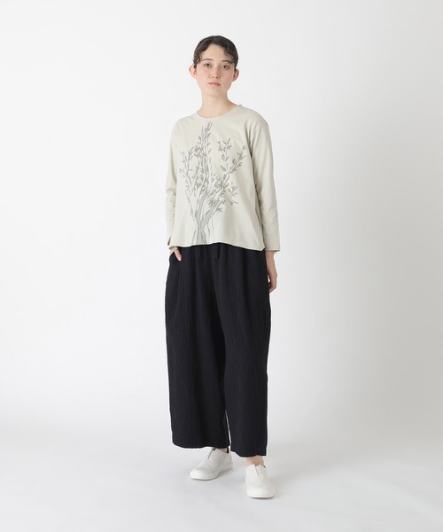 Plantation(プランテーション)の「BIZENシュリンクデニム / パンツ / (O)(その他パンツ・レディース・ネイビー/ブルー/ホワイト・M size)」の14枚目の写真