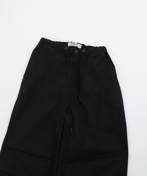 OMNIGOD（オムニゴッド）の「[OMNIGOD womens / オムニゴッド] リップストップ ミリタリーオーバーパンツ（カーゴパンツ・レディース・ブラック・0/1）」の13枚目の写真