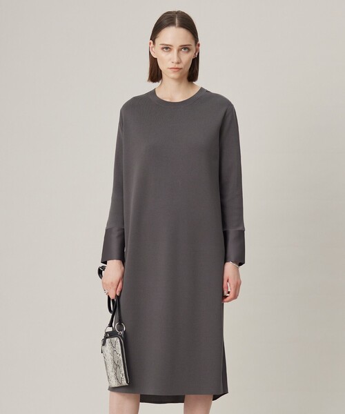 ICB（アイシービー）の「【洗える】 クロスコンビ ワンピース（ワンピース・レディース・ブラック系/グレー系・X-SMALL/SMALL）」の2枚目の写真