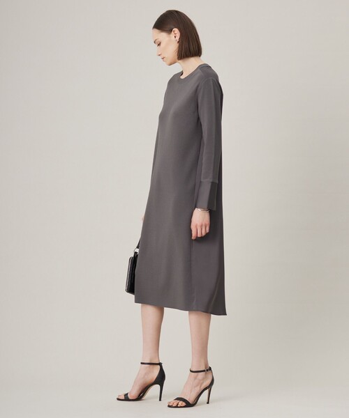 ICB（アイシービー）の「【洗える】 クロスコンビ ワンピース（ワンピース・レディース・ブラック系/グレー系・X-SMALL/SMALL）」の12枚目の写真
