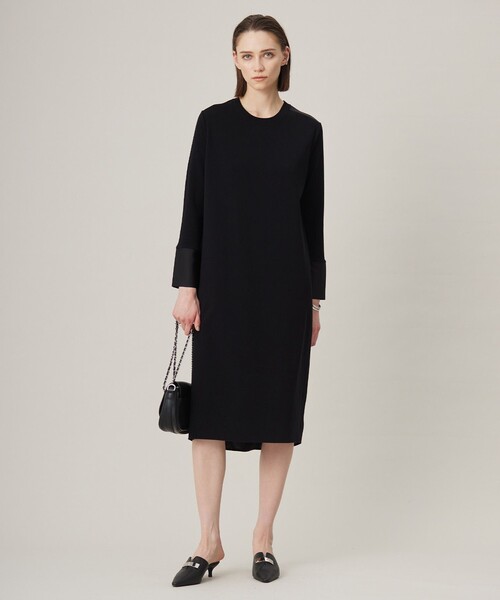 ICB（アイシービー）の「【洗える】 クロスコンビ ワンピース（ワンピース・レディース・ブラック系/グレー系・X-SMALL/SMALL）」の14枚目の写真