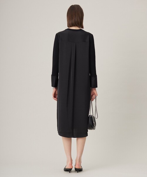 ICB（アイシービー）の「【洗える】 クロスコンビ ワンピース（ワンピース・レディース・ブラック系/グレー系・X-SMALL/SMALL）」の16枚目の写真