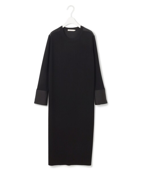 ICB（アイシービー）の「【洗える】 クロスコンビ ワンピース（ワンピース・レディース・ブラック系/グレー系・X-SMALL/SMALL）」の3枚目の写真