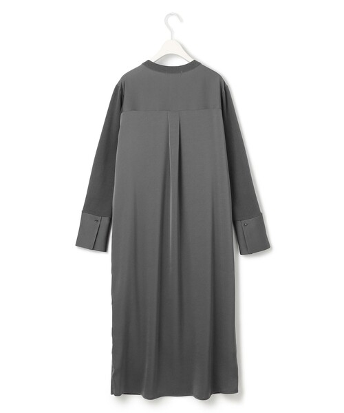 ICB（アイシービー）の「【洗える】 クロスコンビ ワンピース（ワンピース・レディース・ブラック系/グレー系・X-SMALL/SMALL）」の5枚目の写真