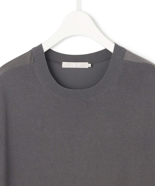 ICB（アイシービー）の「【洗える】 クロスコンビ ワンピース（ワンピース・レディース・ブラック系/グレー系・X-SMALL/SMALL）」の6枚目の写真