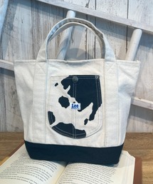 KCP ジッパー付きトートバッグ USA製 ヒッコリー デニム デニムトートバッグ Lサイズ トートバッグ HMclothing 通販