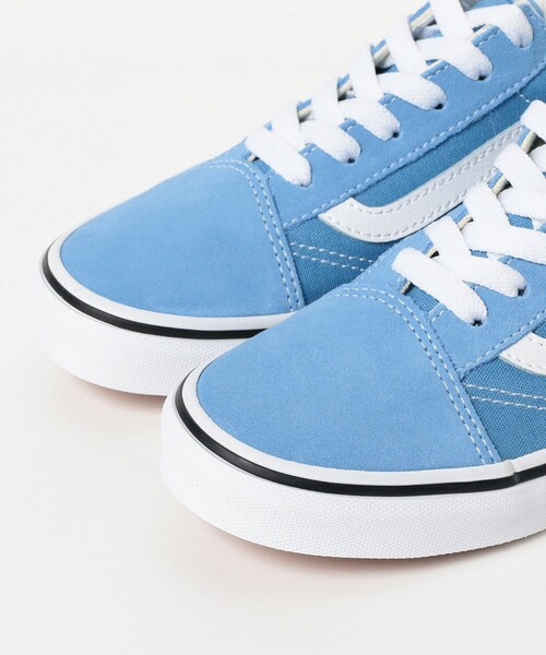 VANS（バンズ）の「VANS / オールド スクール（16.5～21cm）（スニーカー・キッズ・ブラック/ライトブルー・11(16.5㎝)/3(21㎝）/2(20㎝）/13(18.5㎝)/12(17.5㎝)/1(19㎝））」の8枚目の写真