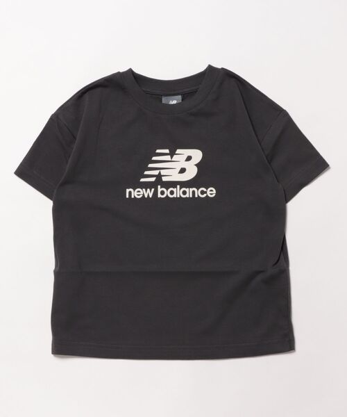 NEW BALANCE(ニューバランス)の「《New Balance》ABT55541(Tシャツ/カットソー・キッズ・ヘザーグレー/ブラック/ブラウン系その他/グリーン系その他・130/140/150/160)」の2枚目の写真