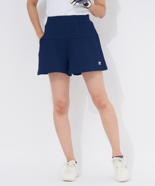FILA GOLF(フィラゴルフ )の「スカート見えキュロットパンツ(インナーパンツ一体型) (その他パンツ・レディース・ライム/ホワイト/ネイビー・SMALL/MEDIUM/LARGE)」の6枚目の写真