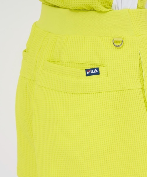 FILA GOLF(フィラゴルフ )の「スカート見えキュロットパンツ(インナーパンツ一体型) (その他パンツ・レディース・ライム/ホワイト/ネイビー・SMALL/MEDIUM/LARGE)」の20枚目の写真