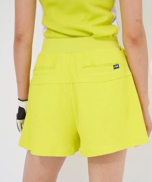FILA GOLF(フィラゴルフ )の「スカート見えキュロットパンツ(インナーパンツ一体型) (その他パンツ・レディース・ライム/ホワイト/ネイビー・SMALL/MEDIUM/LARGE)」の18枚目の写真