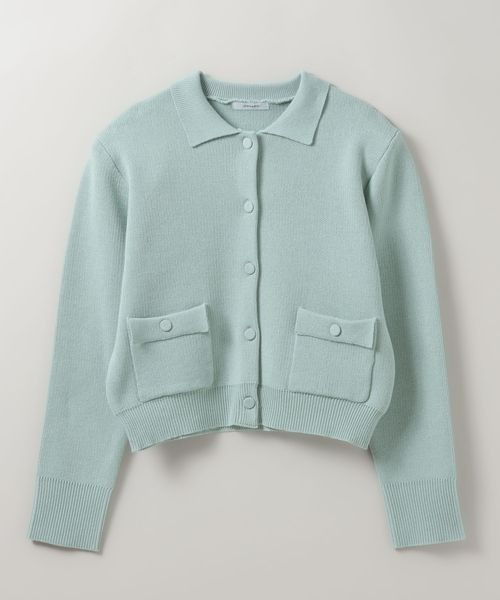 セール】ショルダーパッドショートカーディガン/323174（カーディガン