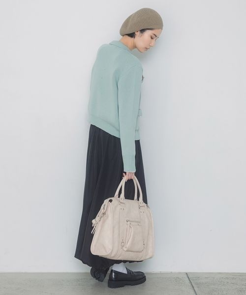 セール】ショルダーパッドショートカーディガン/323174（カーディガン