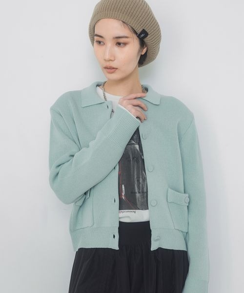 のいち✨①⑥各7本 ⑦⑧各3本 ④5本 ⑤2本 おまけ付き セール】ショルダーパッドショートカーディガン/323174（カーディガン