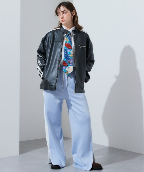 TTOL(トール)の「ルーズシルエット半袖シャツ(シャツ/ブラウス・レディース・オフホワイト/ピンク・FREE)」の20枚目の写真