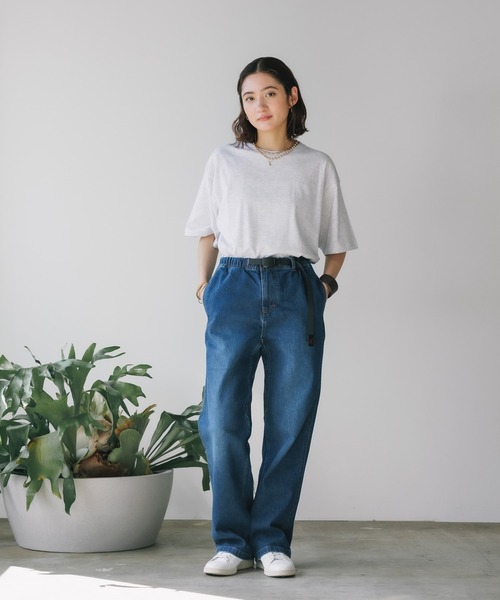 Gramicci（グラミチ）の「Gramicci/グラミチ STRETCH DENIM REGULAR FIT PANT ストレッチ デニムパンツ（デニムパンツ・メンズ・ワンウォッシュ/ダークブルー/ブルー・M/XL/L/S/2XL）」の9枚目の写真