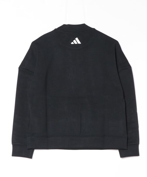 【新品未使用】adidas golf 長袖 クルーネック セーター　Lサイズ　黒 セール】スリーストライプス 長袖クルーネックセーター【adidas