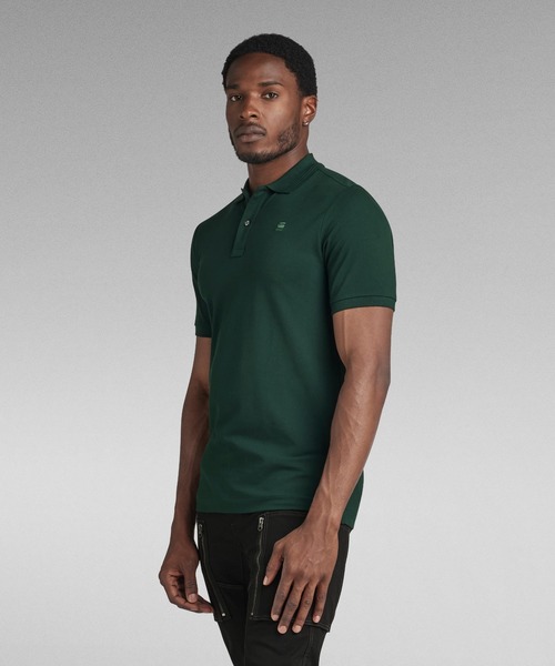 G-STAR RAW (ジースターロゥ) BOWLING POLO (ボーリング ポロ) サステナブル ルーズフィット ポロシャツ G-STAR RAW (ジースターロゥ) BOWLING POLO (ボーリング ポロ