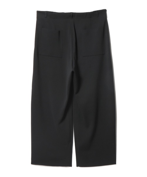 ESTNATION（エストネーション）の「ESTNATION / EIGHTEEN ミラノリブワイドパンツ（スラックス・メンズ・オフホワイト/ブラック・MEDIUM/LARGE/X-LARGE）」の9枚目の写真