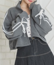 ems excite | レースリボントラックJK(Tシャツ/カットソー)