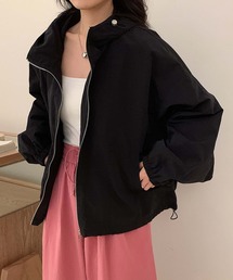 aimoha（アイモハ）の「ナイロンフーディーショートジャケット（その他アウター）」