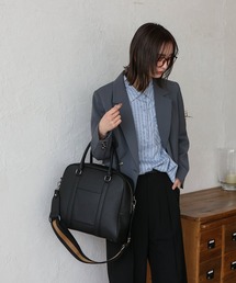 VitaFelice | 本革2wayスクエアボストンバッグ(ボストンバッグ)