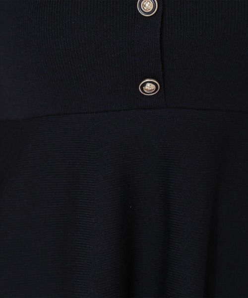 NATURAL BEAUTY BASIC(ナチュラルビューティーベーシック)の「◇ペプラムニット&スカートセット(ワンピース・レディース・グレー/ブラック・MEDIUM/P/S)」の10枚目の写真