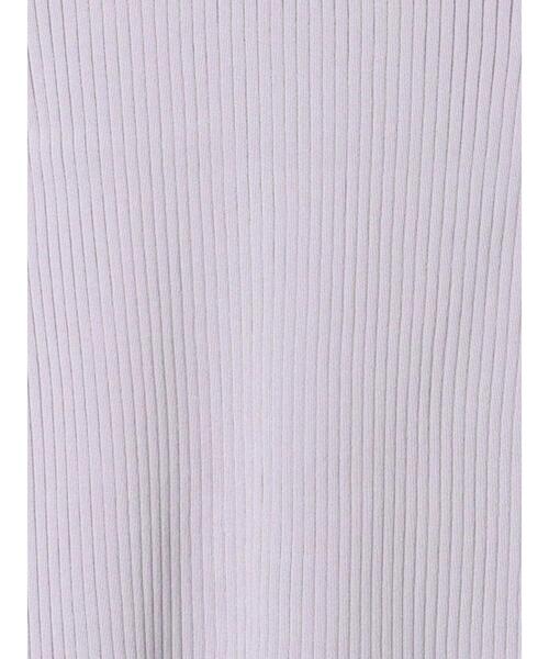 Te chichi（テチチ）の「リブポロカラーニットカーディガン《2025spring catalog item》（カーディガン/ボレロ・レディース・チャコールグレー/グレー/ラベンダー・F）」の15枚目の写真