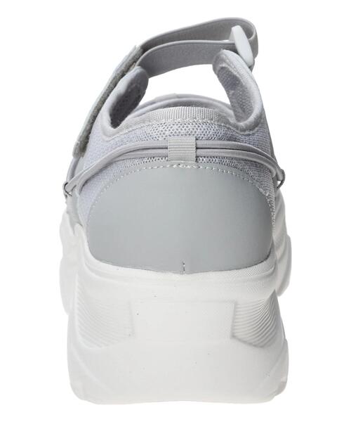 ehka sopo(エヘカソポ)の「ストラップスニーカー(スニーカー・レディース・ブラック/オフホワイト/グレー・M/L)」の19枚目の写真