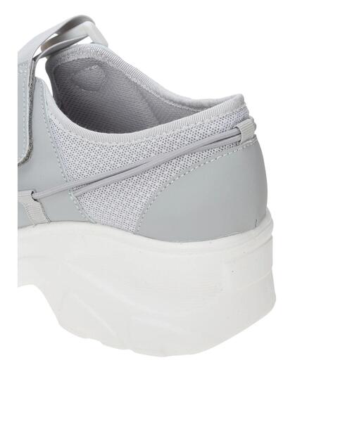 ehka sopo(エヘカソポ)の「ストラップスニーカー(スニーカー・レディース・ブラック/オフホワイト/グレー・M/L)」の22枚目の写真