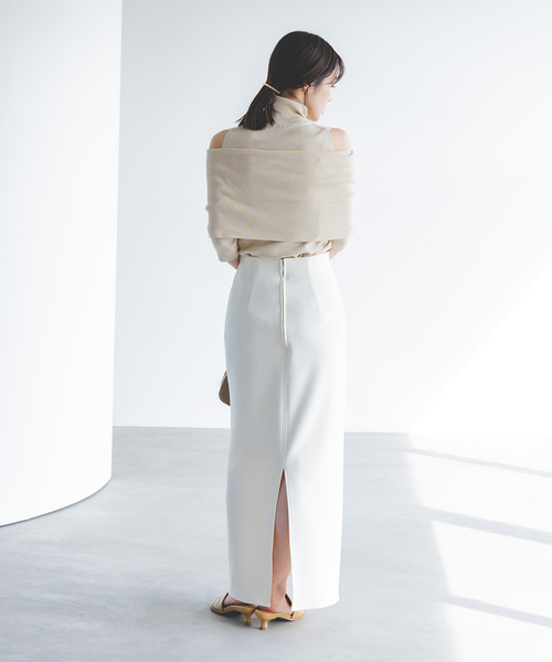 NOBLE コンフォートジャージーライクタイトスカート Noble（ノーブル）の「《追加》コンフォートジャージーライク