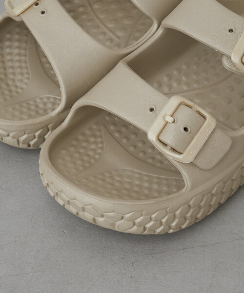 BEARDSLEY（ビアズリー）の「リカバリーサンダル(ダブルベルト)（サンダル・レディース・ベージュ/ブラック・SMALL/LARGE/MEDIUM）」の11枚目の写真