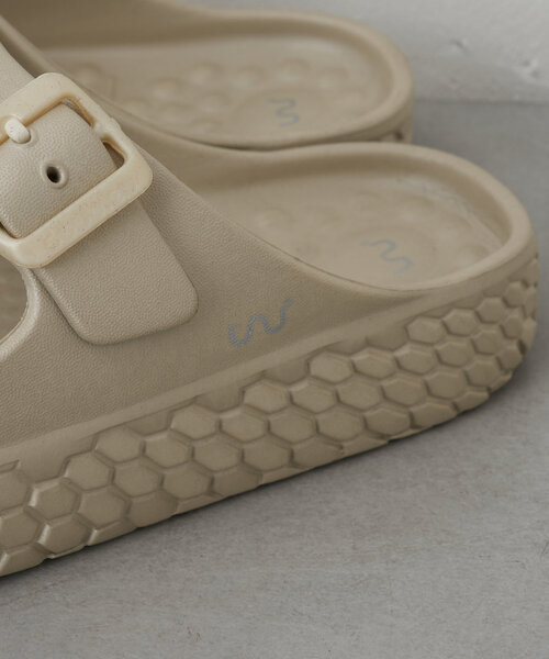 BEARDSLEY（ビアズリー）の「リカバリーサンダル(ダブルベルト)（サンダル・レディース・ベージュ/ブラック・SMALL/LARGE/MEDIUM）」の12枚目の写真