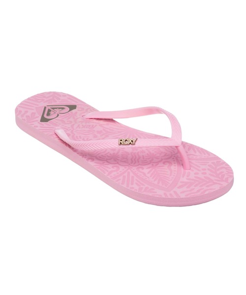 ROXY(ロキシー)の「ANTILLES II/ロキシー総柄ビーサン(ビーチサンダル)(サンダル・レディース・ブルー/ブラック/ピンク・23cm/24cm/25cm)」の3枚目の写真
