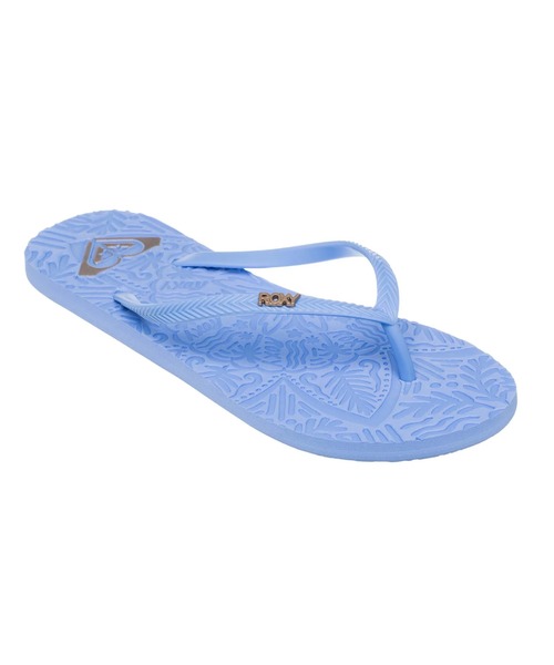 ROXY(ロキシー)の「ANTILLES II/ロキシー総柄ビーサン(ビーチサンダル)(サンダル・レディース・ブルー/ブラック/ピンク・23cm/24cm/25cm)」の2枚目の写真