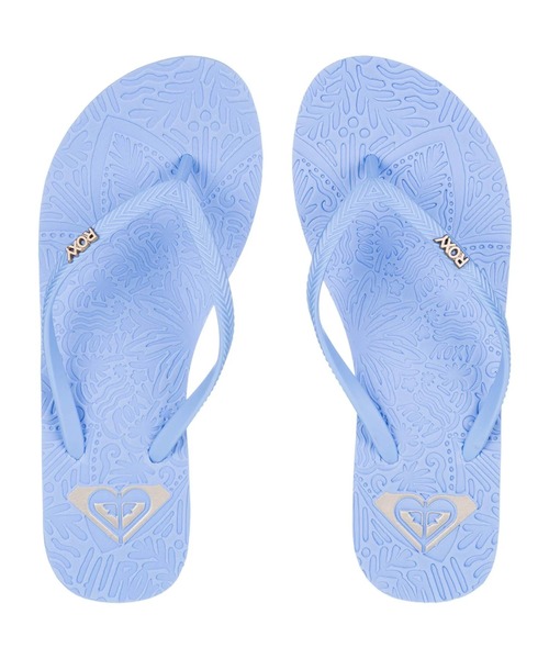 ROXY(ロキシー)の「ANTILLES II/ロキシー総柄ビーサン(ビーチサンダル)(サンダル・レディース・ブルー/ブラック/ピンク・23cm/24cm/25cm)」の5枚目の写真