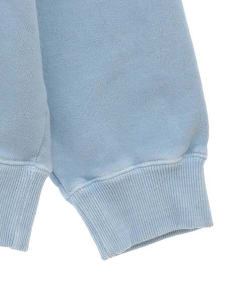 CONVERSE TOKYO（コンバーストウキョウ）の「PIGMENT DYE GUITAR LOGO SWEAT（スウェット・レディース・ブラック/ホワイト/サックスブルー・SMALL/MEDIUM）」の11枚目の写真