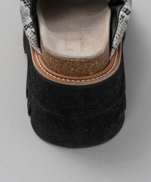 UNISEX》【SPECIAL SHOES FACTORY COLLABORATION】Cork Sole Shower