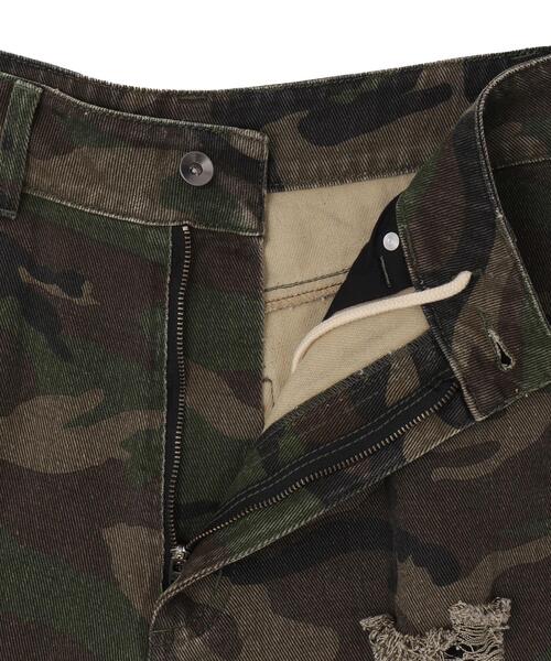 SHORT ROUND（ショートラウンド）の「SHORT ROUND/スーパーバギーカモフラカーゴショーツ（カーゴパンツ・メンズ・その他1・LARGE/MEDIUM）」の18枚目の写真