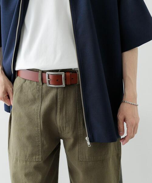 ITEMS URBANRESEARCH（アイテムズ アーバンリサーチ）の「Hawk　Belt 352（ベルト・メンズ・ブラック/ダークブラウン/ブラウン・-）」の8枚目の写真